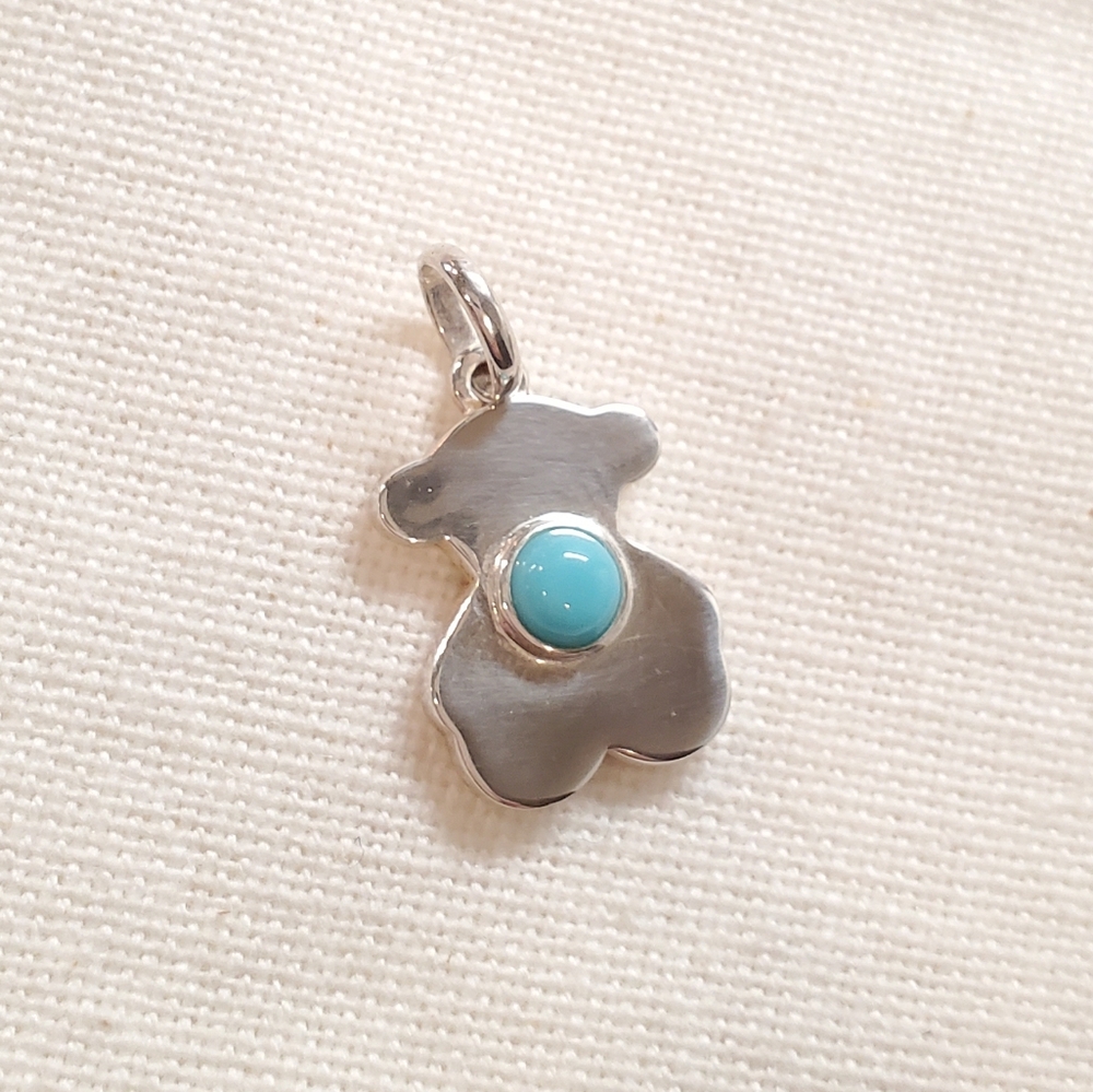TOUS Silver Bear Pendant